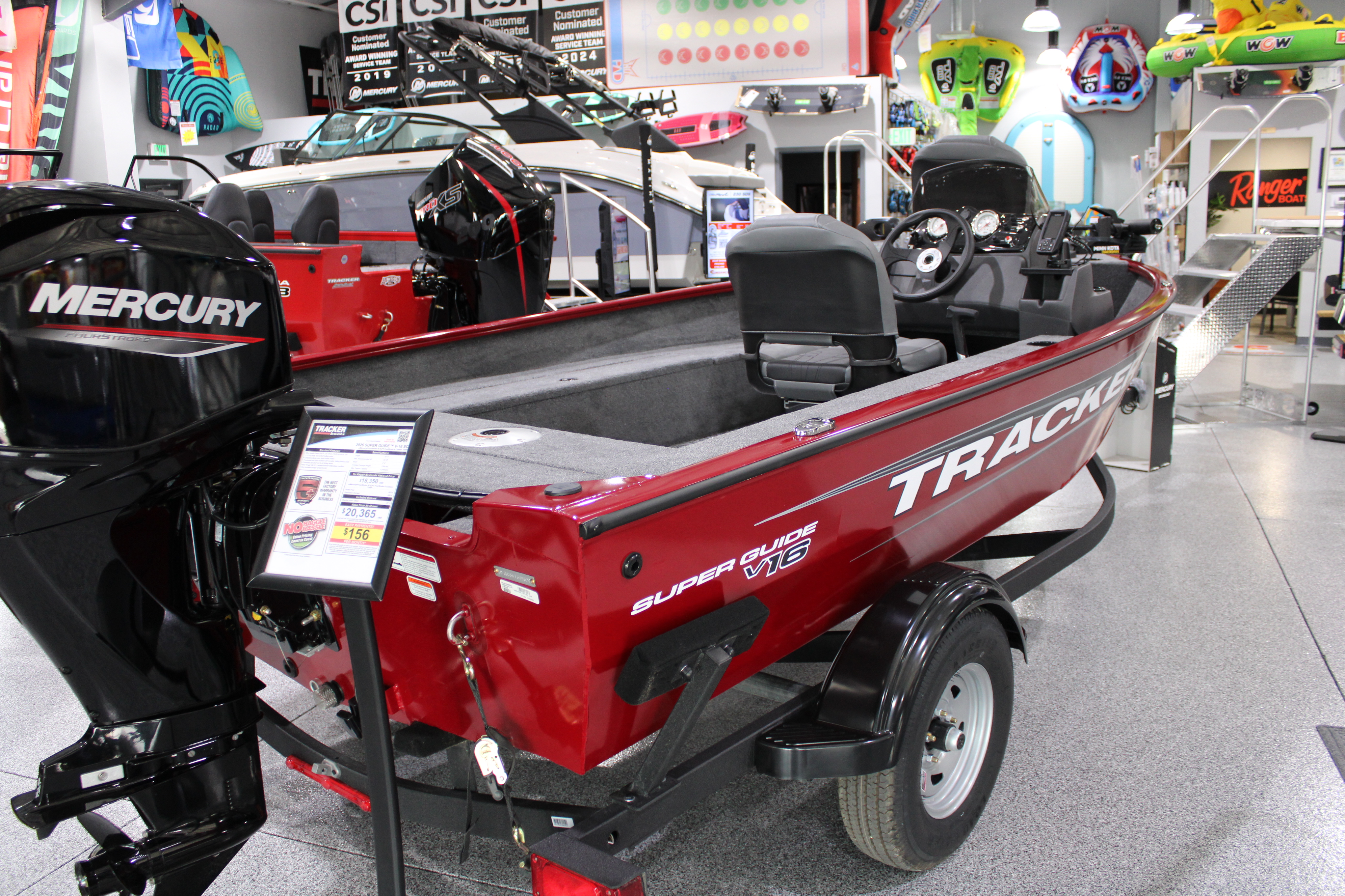 2026 Tracker SGV16 SC Boat